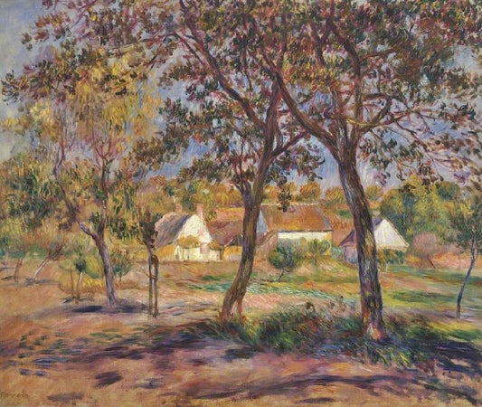 Outskirts Of Pont-Aven by Pierre Auguste Renoir