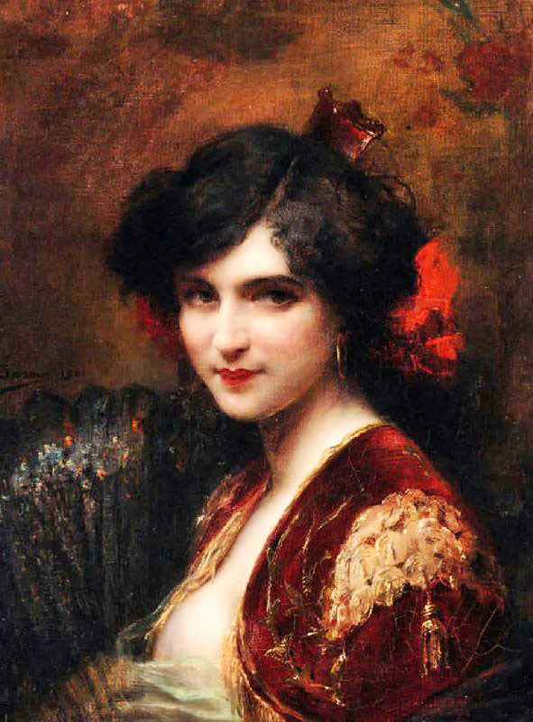 PORTRAIT OF A SPANISH LADY