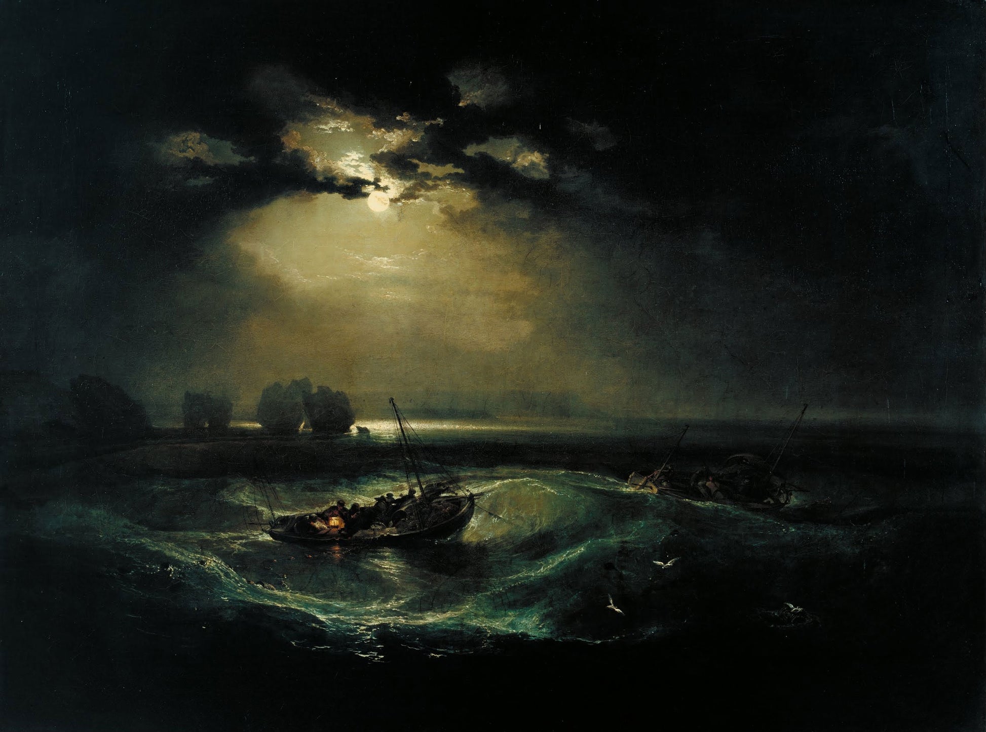 Fishermen At Sea by Joseph Turner