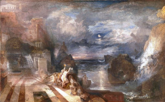 The Parting Of Hero And Leander, From The Greek Of Musaeus by Joseph Turner