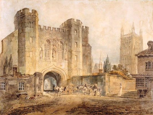 King Edgar’S Gate, Worcester by Joseph Turner