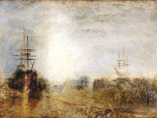 Whalers (Boiling Blubber) Entangled In Flaw Ice by Joseph Turner