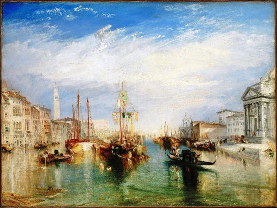 Venice, From The Porch Of Madonna Della Salute by Joseph Turner
