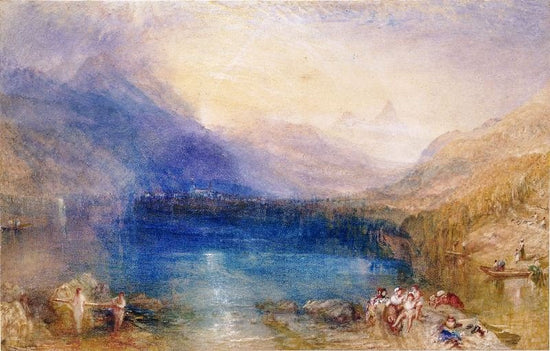 The Lake Of Zug, Early Morning by Joseph Turner