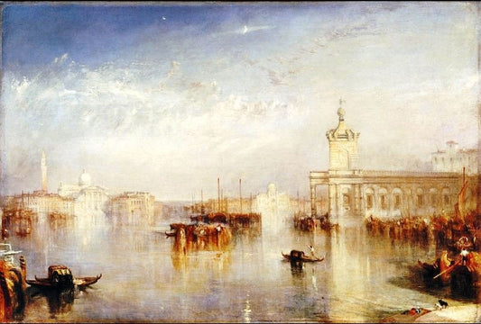 Venice, Dogano, San Giorgio, Citella From The Steps Of The Europa by Joseph Turner