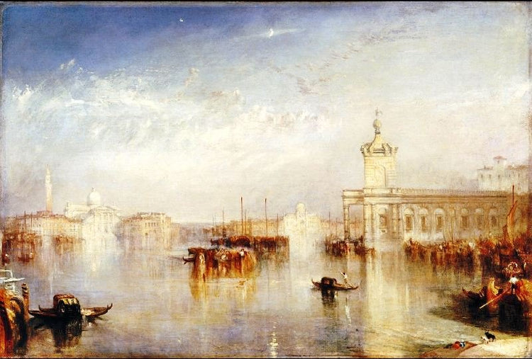 Venice, Dogano, San Giorgio, Citella From The Steps Of The Europa by Joseph Turner