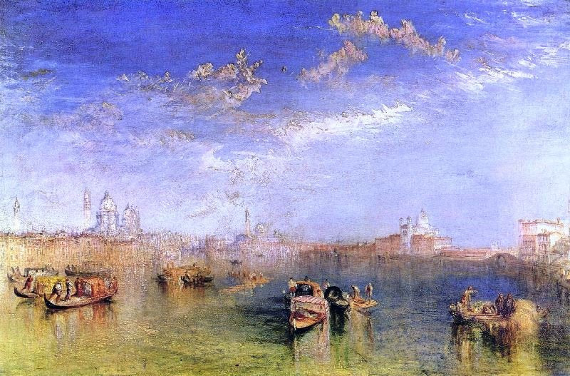 Giudecca, La Donna Della Salute And San Georgio by Joseph Turner