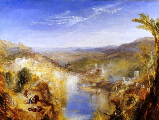 Modern Italy - The Pifferari by Joseph Turner
