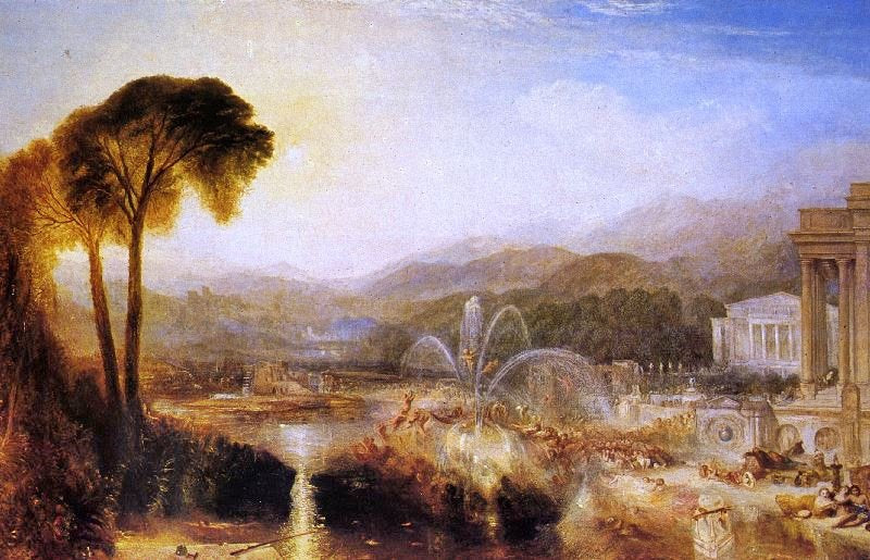 Fountain Of Indolence by Joseph Turner