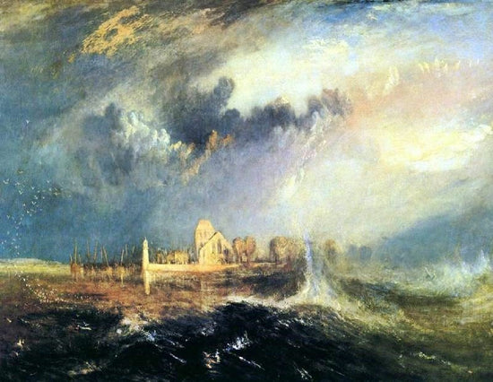 Quillebeuf, At The Mouth Of Seine by Joseph Turner