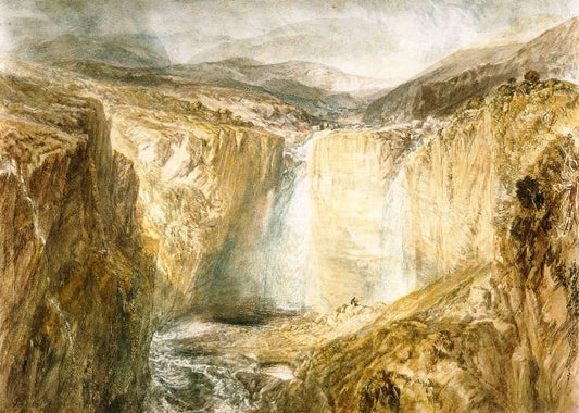 Fall Of The Tees, Yorkshire by Joseph Turner