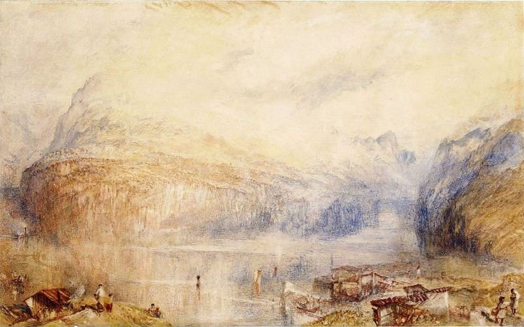 Lake Of Lucerne From Brunnen by Joseph Turner