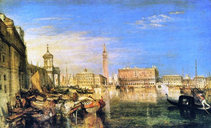 Bridge Of Sighs, Ducal Palace And Custom-House, Venice by Joseph Turner