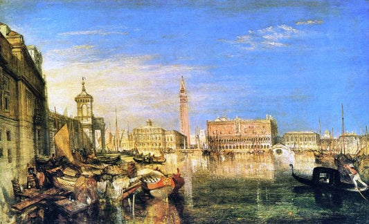 Bridge Of Sighs, Ducal Palace And Custom-House, Venice by Joseph Turner