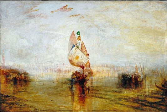 The Sun Of Venice Going To Sea by Joseph Turner