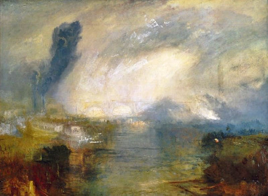 The Thames Above Waterloo Bridge by Joseph Turner