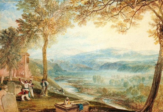 Kirkby Lonsdale Churchyard by Joseph Turner