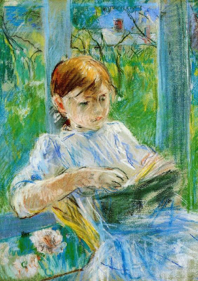 Portrait Of The Artist’S Daughter, Julie Manet, At Gorey by Berthe Morisot
