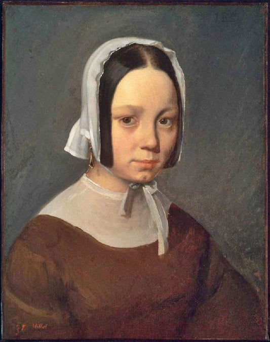 Madame J-F Millet by Jean-François Millet