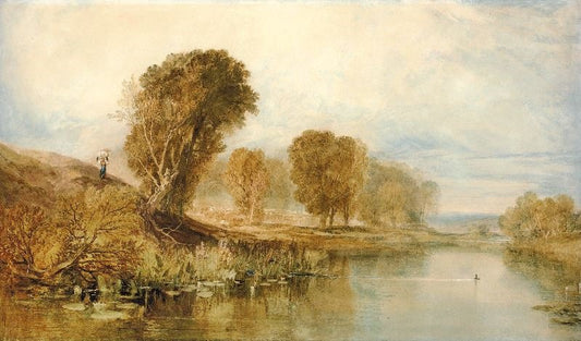 View On The River Brent, North London by Joseph Turner