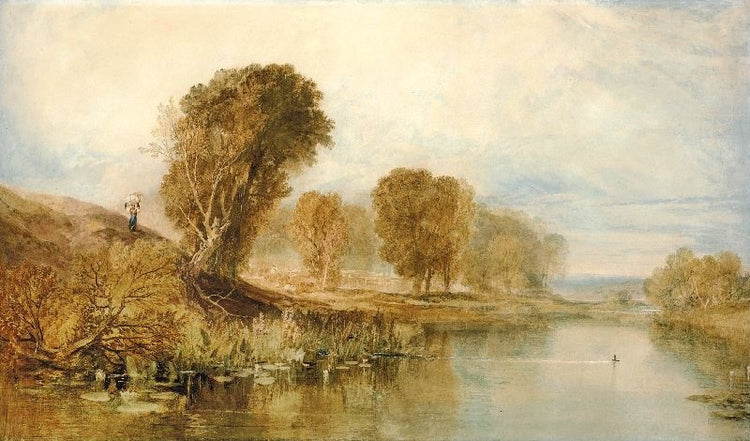 View On The River Brent, North London by Joseph Turner