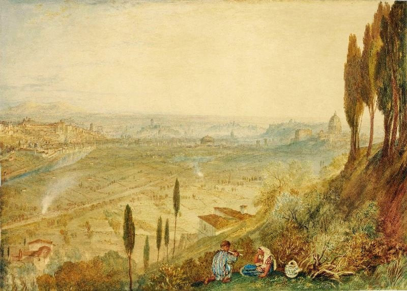 Rome From Monte Mario by Joseph Turner