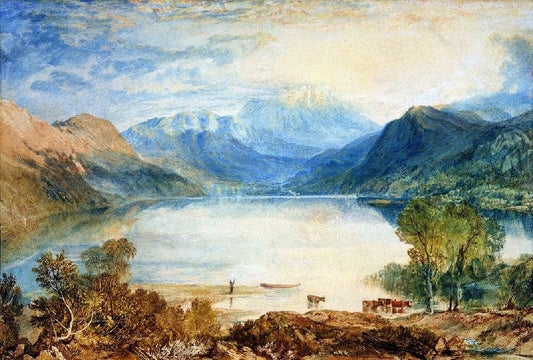 Ullswater Lake From Gowbarrow Park, Cumberland by Joseph Turner