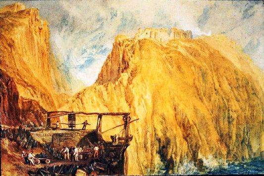 Tintagel Castle, Cornwall by Joseph Turner