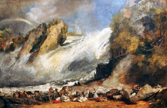 Fall Of The Rhine At Schaffhausen by Joseph Turner