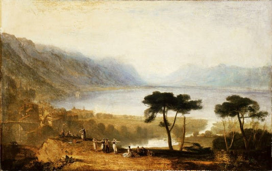 Lake Of Geneva From Montreux by Joseph Turner