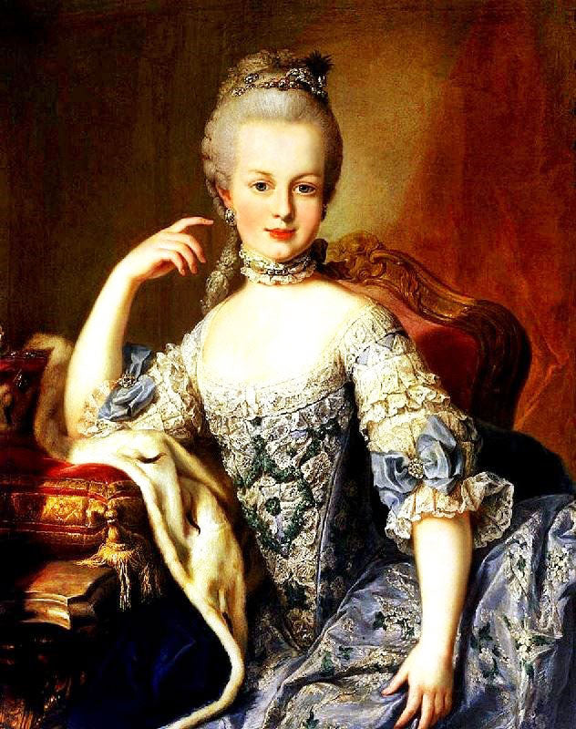 PORTRAIT OF ARCHDUCHESS MARIA ANTONIA OF AUSTRIA
