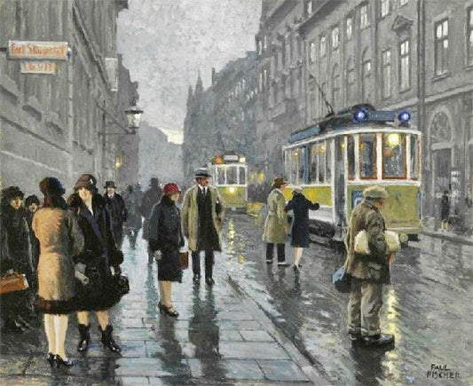 Bredgade, Copenhagen by Paul-Gustave Fischer