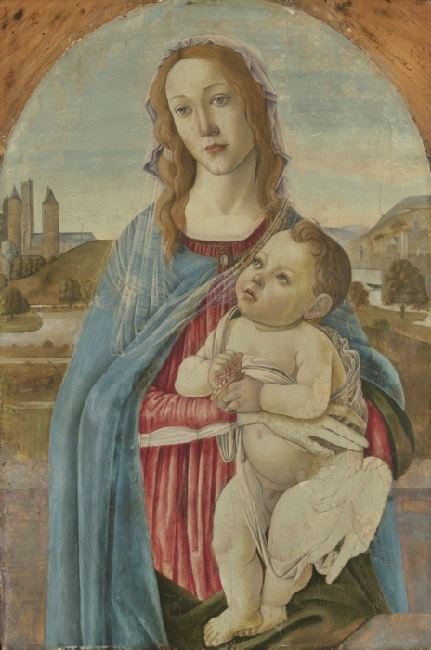 Madonna And Child by Sandro Botticelli