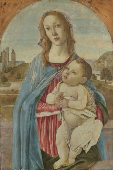 Madonna And Child by Sandro Botticelli
