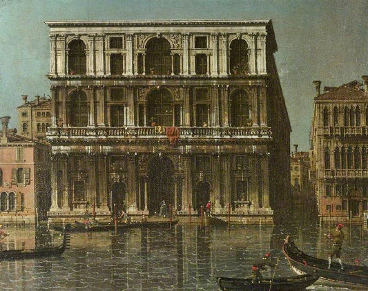 Venice: Palazzo Grimani by Canaletto