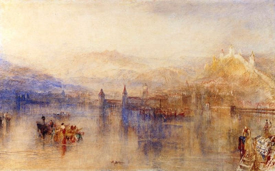 Lucerne From The Lake by Joseph Turner