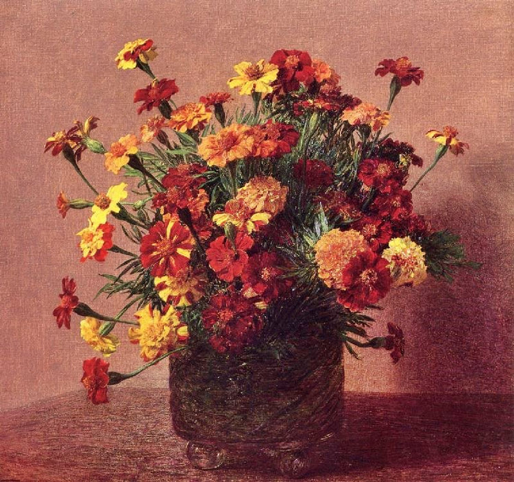 India Carnations by Henri Fantin-Latour