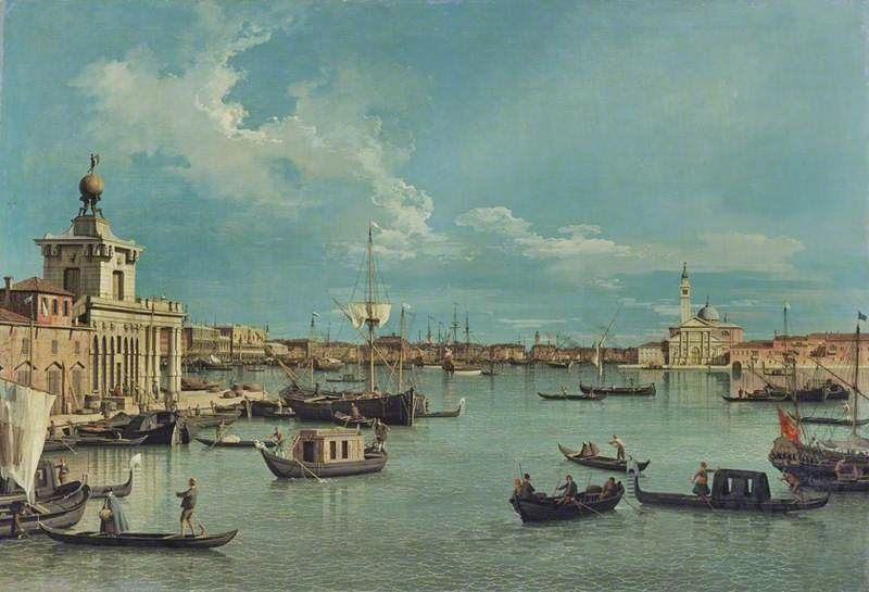 Venice: The Bacino Di San Marco From The Canale Della Giudecca by Canaletto