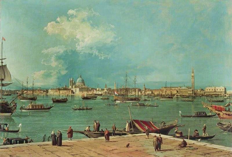 Venice: The Bacino Di San Marco From San Giorgio Maggiore by Canaletto