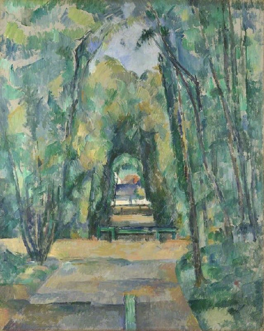 Avenue At Chantilly by Paul Cézanne