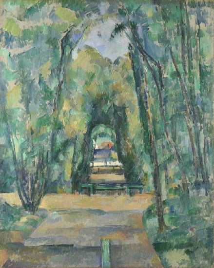 Avenue At Chantilly by Paul Cézanne