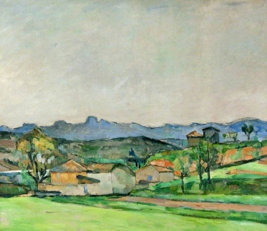 The Star Ridge With The King’S Peak by Paul Cézanne