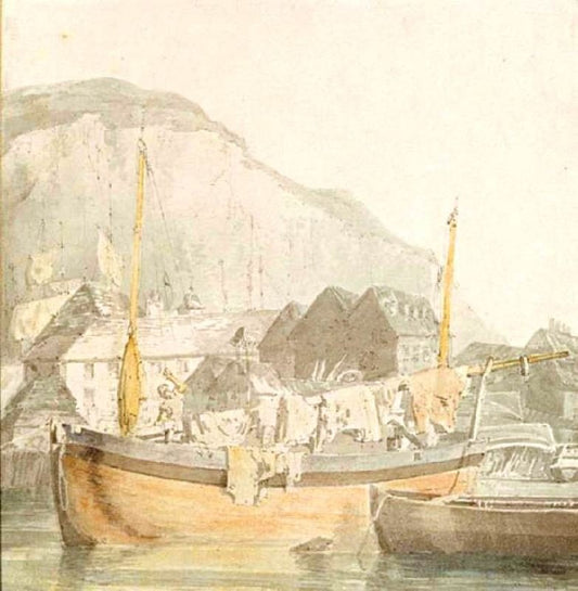 Dover, Harbour And Shipping by Joseph Turner