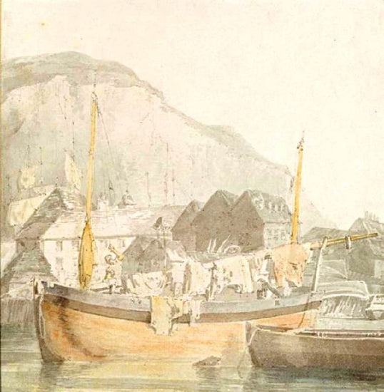 Dover, Harbour And Shipping by Joseph Turner