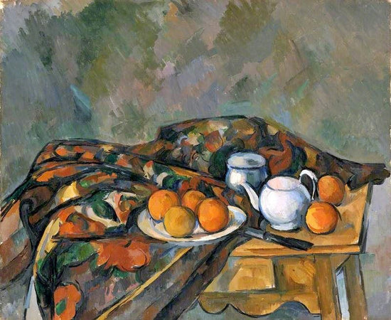 Still Life With Teapot by Paul Cézanne