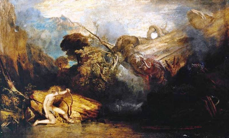 Apollo And Python by Joseph Turner
