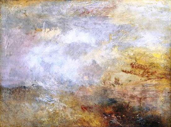 Stormy Sea With Dolphins by Joseph Turner
