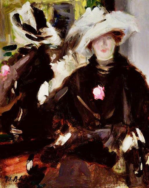 The Feathered Hat by Francis Campbell Bolleau (F.C.B.) Cadell