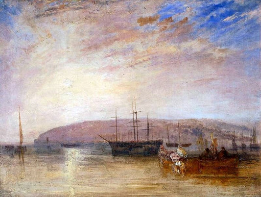 Shipping Off East Cowes Headland by Joseph Turner
