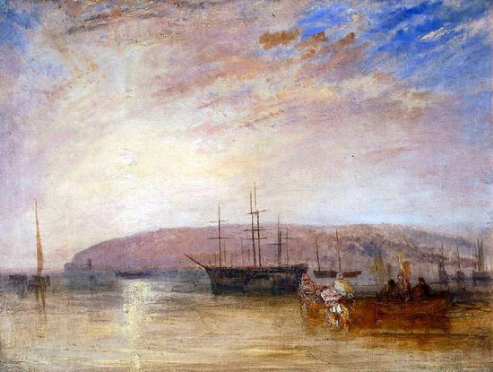Shipping Off East Cowes Headland by Joseph Turner